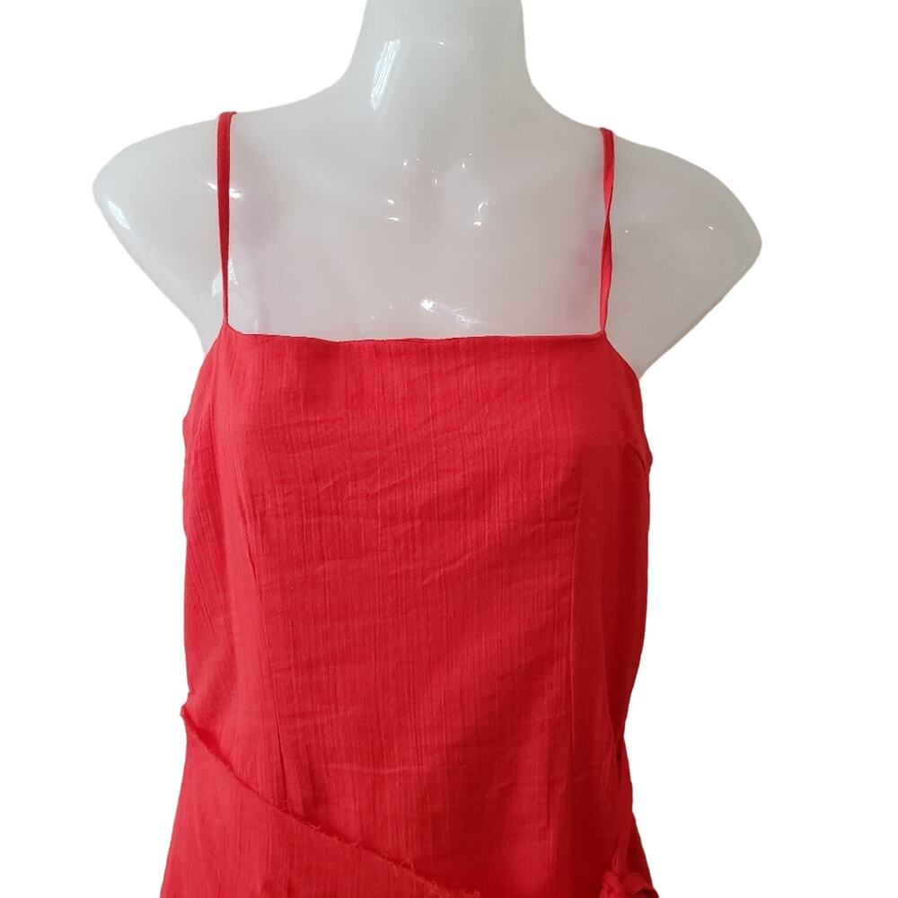 Red Mini Dress - Picture 2 of 11